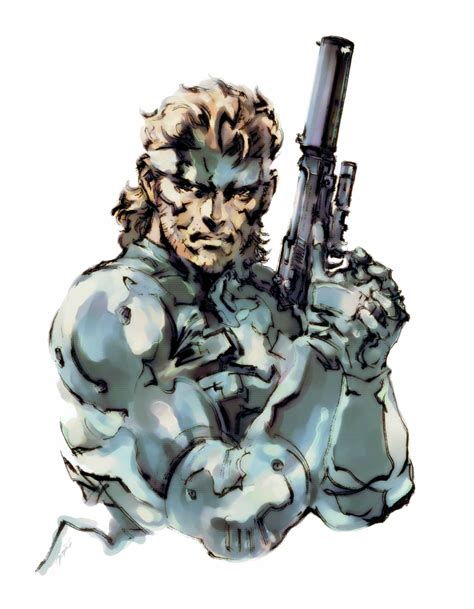 original metal gear solid 3 box art|yoji shinkawa website.